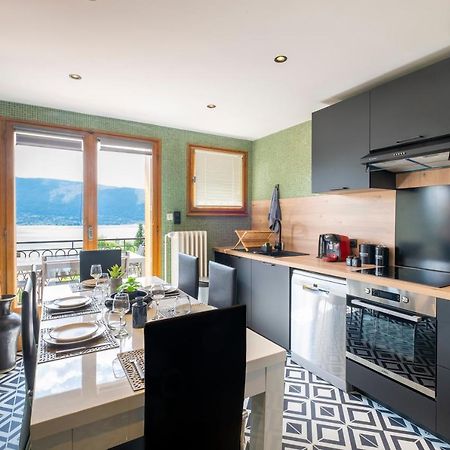 베이리에-뒤-락 T4 Avec Vue Imprenable Sur Le Lac D'Annecy 아파트 외부 사진