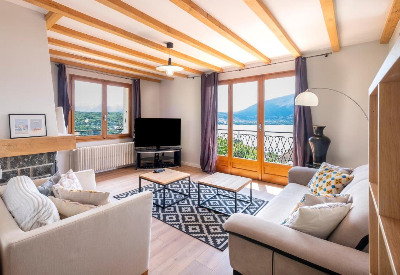 베이리에-뒤-락 T4 Avec Vue Imprenable Sur Le Lac D'Annecy 아파트 외부 사진