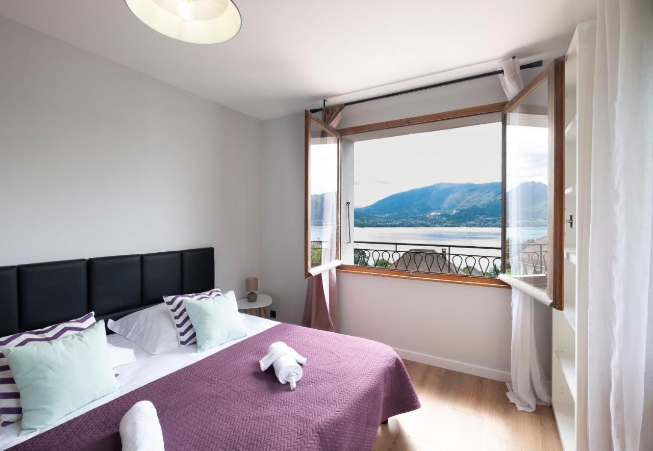 베이리에-뒤-락 T4 Avec Vue Imprenable Sur Le Lac D'Annecy 아파트 외부 사진