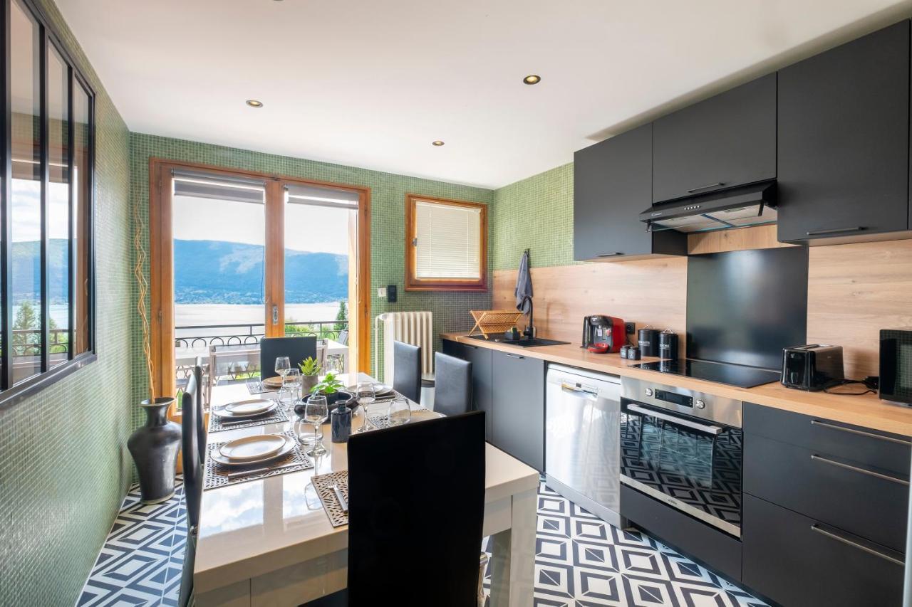 베이리에-뒤-락 T4 Avec Vue Imprenable Sur Le Lac D'Annecy 아파트 외부 사진